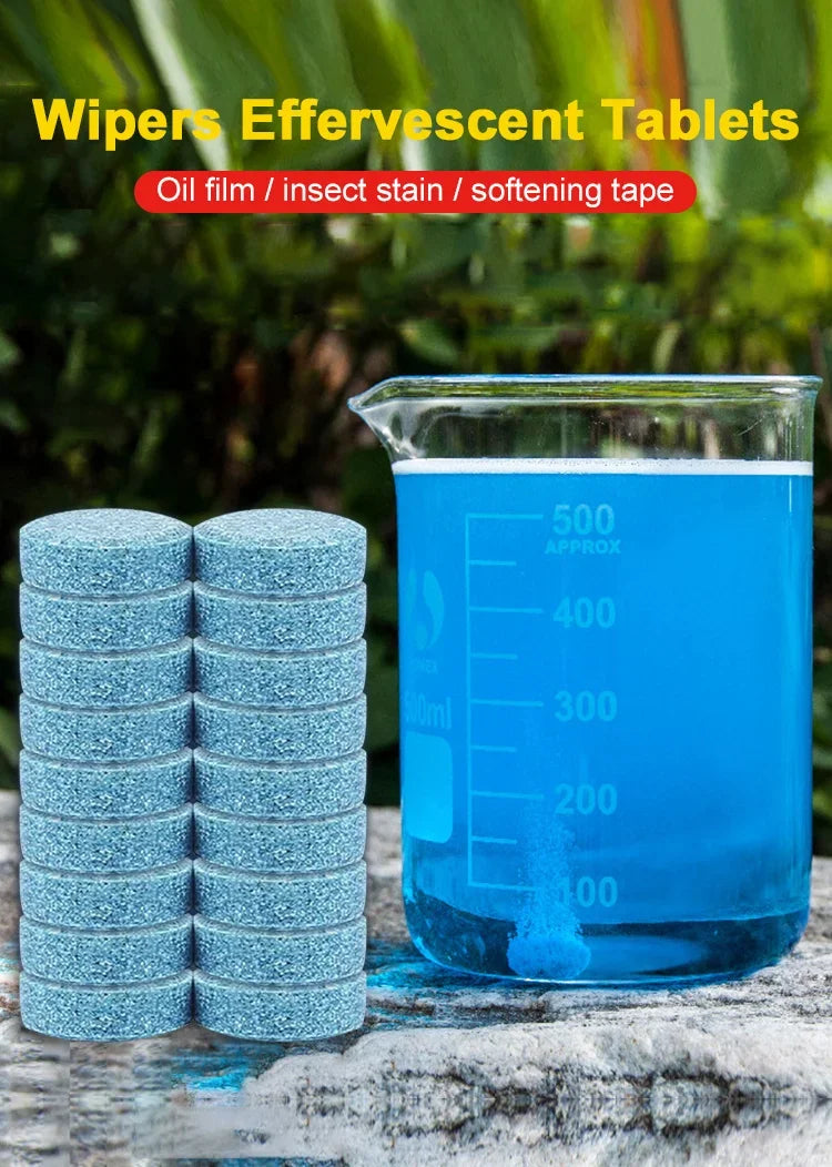 Car Windshield Washer Fluid Concentrated Tablets